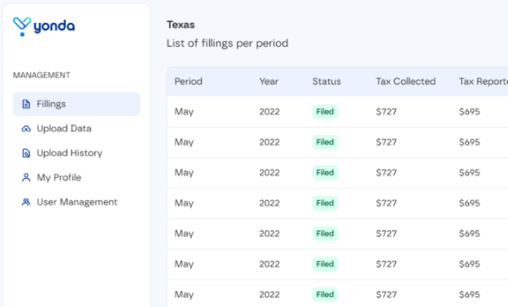 Yonda Tax Screenshot 1