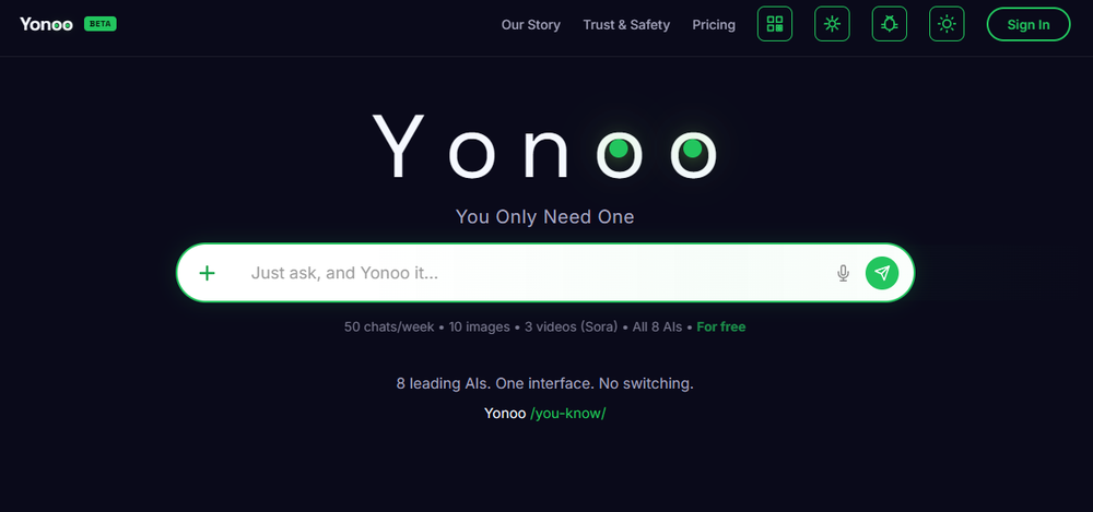 Yonoo Screenshot 1