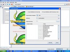 Code Generation Dialog
