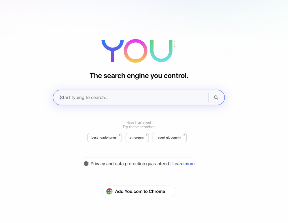 You.com Screenshot 1