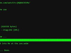 sample - downloading a YouTube video