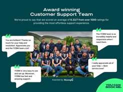 Award Winning Customer Support Team