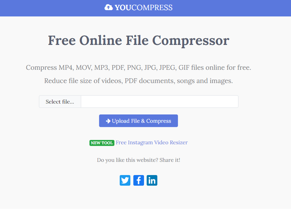 YouCompress Screenshot 1