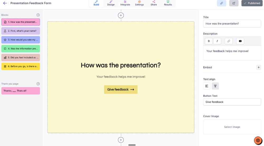 Youform Screenshot 1