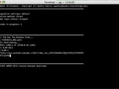 YouGrabber 0.29-beta1 running on MacOSX (Dimitri Larmuseau)