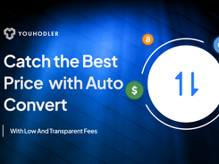 Catch the Best Price  with Auto Convert With Low and Transparent Fees
