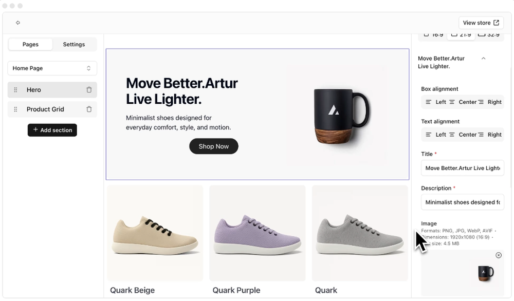 Your Next Store Screenshot 1