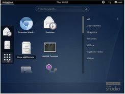 yourOS 0.0.1 openSUSE Gnone 64bit Basic All Software Menu