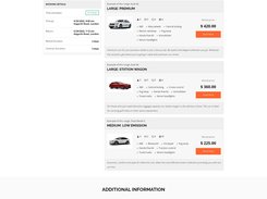 RENTACAR.software - Reservation on the website