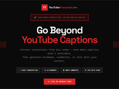 Youtube-Transcript-API Screenshot 1