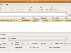 Version 2009.11.29 interface expanded (Ubuntu Linux)