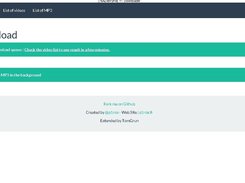 Link selected and queued for downloading