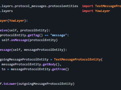 yowsup Screenshot 1