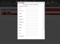 Customer Form