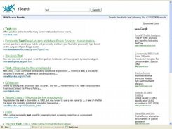 Ysearch Search Result page