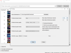 YT Channel Downloader on Windows