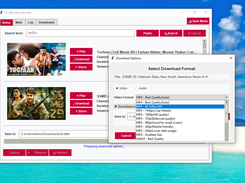 This is when download buttoon is clicked