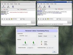 Typical Yahoo Session Using Y! Translating Proxy