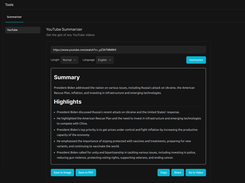 YTSummary Screenshot 1