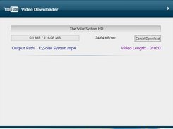 List of Videos being download