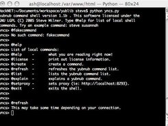 yncs usage (one).