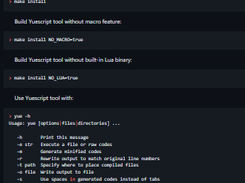 YueScript Screenshot 1