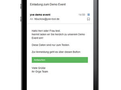 yve event tool Screenshot 1