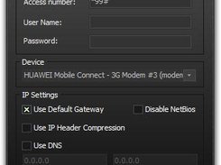 Properties modem