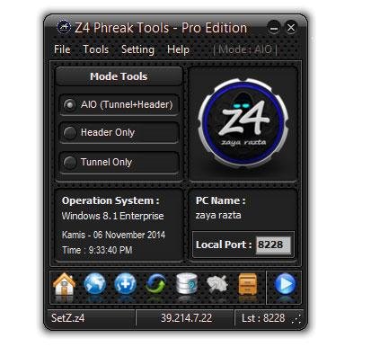 Инструмент Z4 Phreak 2.1 :: HTTP-серверы