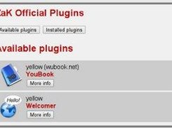 ZaK comes with a plugins system, allowing to expand features
