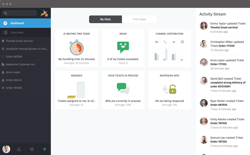 Zammad Screenshot 1
