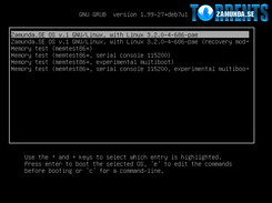 Zamunda.SE OS GRUB Boot Loader screenshot
