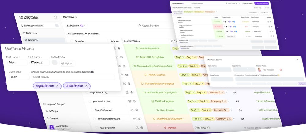 Zapmail Screenshot 1