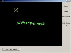 Zappers 1.1 -- Title screen