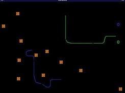 Image from game with barriers