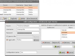 configuration editor - version 1.8.1 on Linux