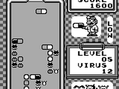 Dr. Mario having a hard time trying to get rid of some evil viruses