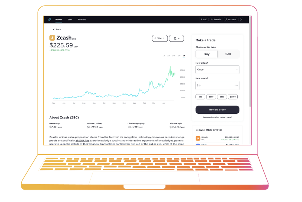 Zcash Screenshot 1