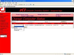 Change Status of Computers