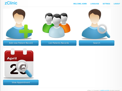 zClininc Dashboard English