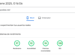PageSpeed Movil