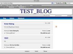 Bloginterface without being locked in.