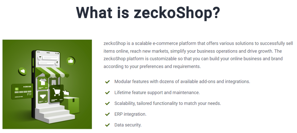 zeckoShop Screenshot 1