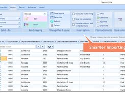 Import transactions and lists in QuickBooks