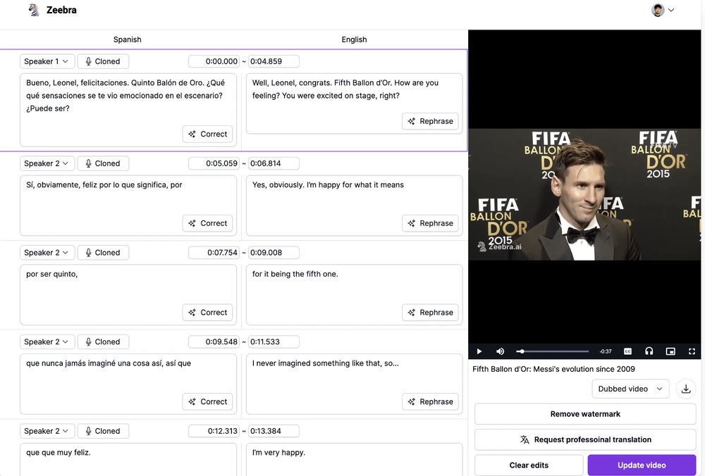 Zeebra Screenshot 1