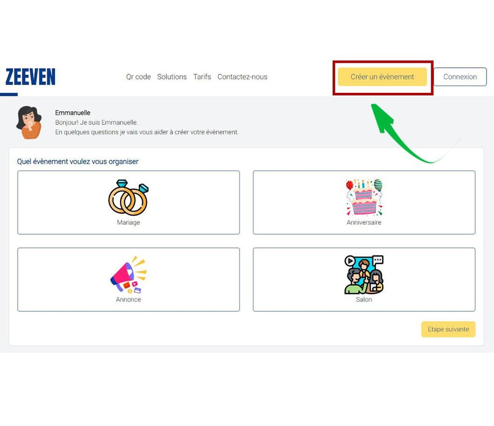 create event