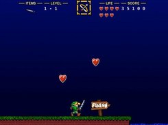 The Finish of a level