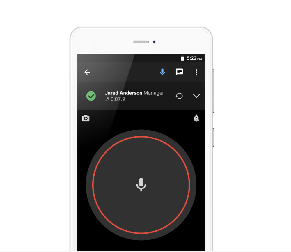 Zello Push-to-Talk Screen