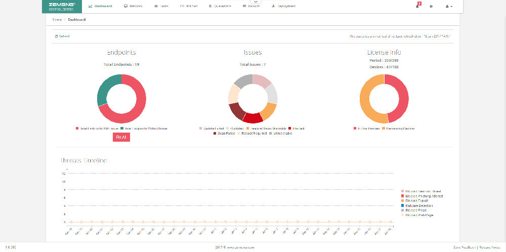 Zemana Endpoint Security Screenshot 1