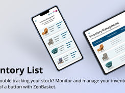 Monitor and manage your stock hassle free with ZenBasket's inventory management.